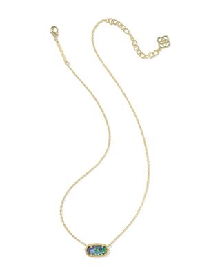 Kendra Scott Elisa Necklace, Gold/Abalone Shell