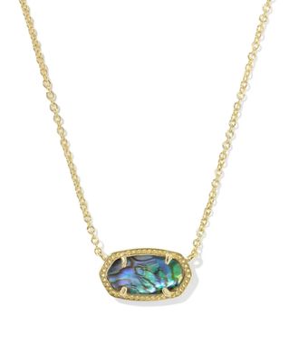 Kendra Scott Elisa Necklace, Gold/Abalone Shell