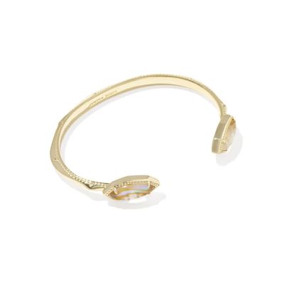 Kendra Scott Ophelia Cuff Bracelet, Gold/Iridescent Abalone