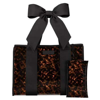 Case-Mate Jelly Tote, Tortoiseshell Bow