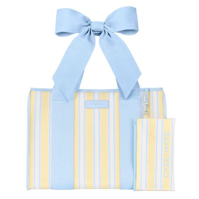 Case-Mate Jelly Tote, Cabana Stripe Bow