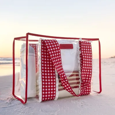 Case-Mate Jelly Tote, Cherry Gingham