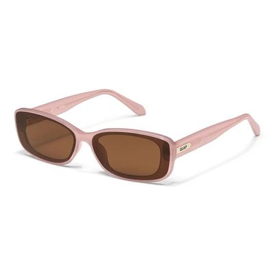 QUAY Vibe Check (Pale Pink/Brown)