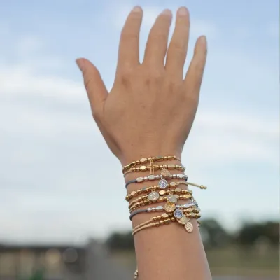 MSMH St. Anne Little Saints Bracelet (Gold)