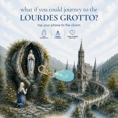 Journey to Lourdes™ Interactive Charm