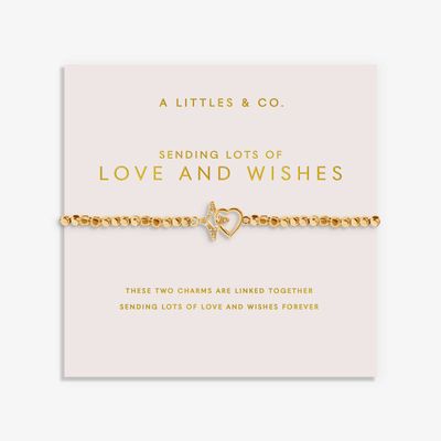 A Little 'Sending Lots of Love and Wishes' Bracelet