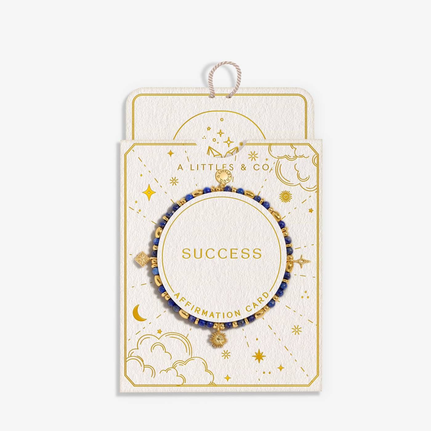 Affirmation Card 'Success' Bracelet