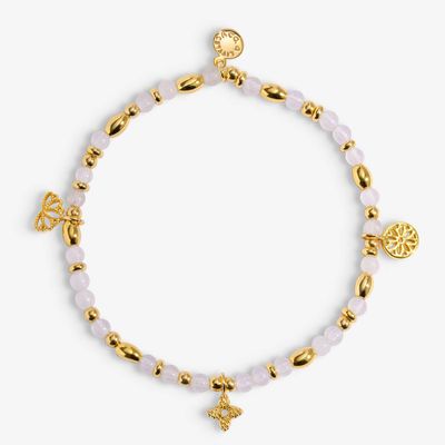 Affirmation Card 'Peace' Bracelet