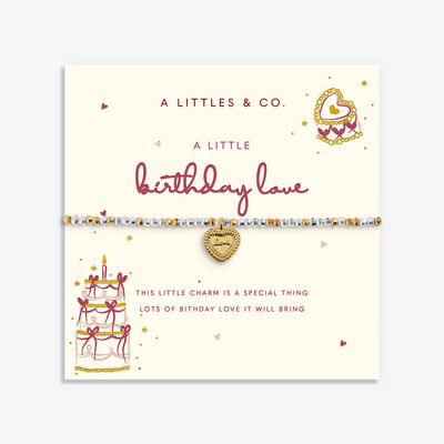 A Little 'Birthday Love' Bracelet