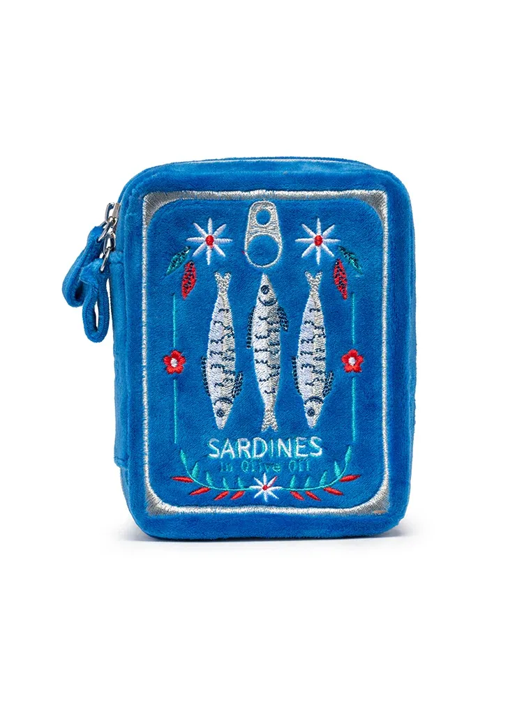 Velvet Jewelry Case, Sardine Can