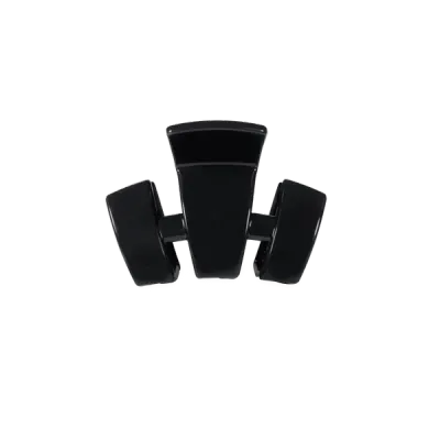 Petite Classic Claw Clip, Jet Black