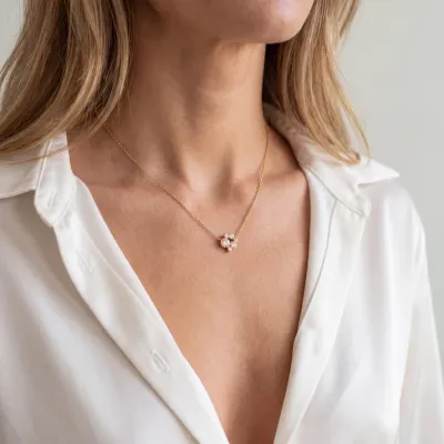 Sif Jakobs Sardinien Sei Necklace (Gold)