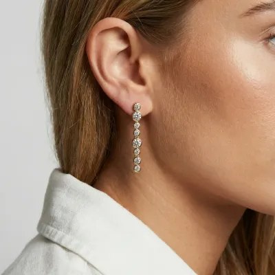 Sif Jakobs Sardinien Lungo Piccolo Earrings (Gold)