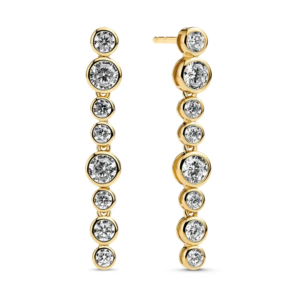 Sif Jakobs Sardinien Lungo Piccolo Earrings (Gold)