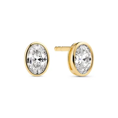 Sif Jakobs Sardinien Ovale Earrings (Gold)