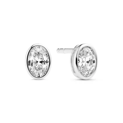 Sif Jakobs Sardinien Ovale Earrings (Silver)