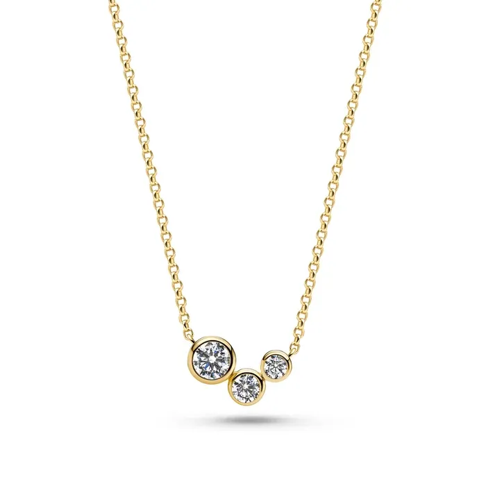 Sif Jakobs Sardinien Tre Necklace (Gold)