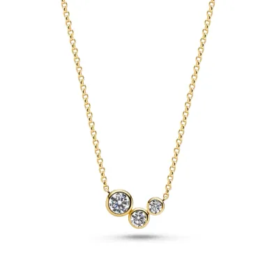 Sif Jakobs Sardinien Tre Necklace (Gold)