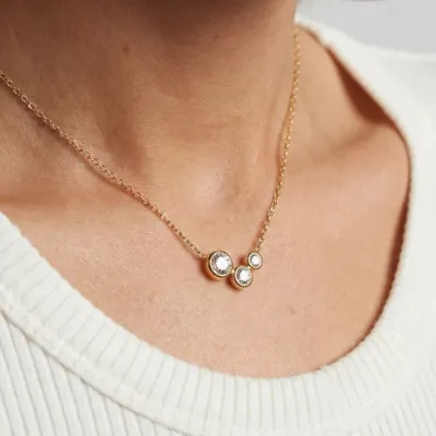 Sif Jakobs Sardinien Tre Necklace (Gold)