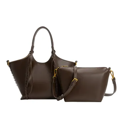 Belinda Tote Bag, Espresso