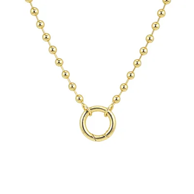 Kamaria Ball Chain with Charm Clasp