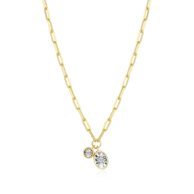 Birthstone Necklace with Lab-Grown Diamonds