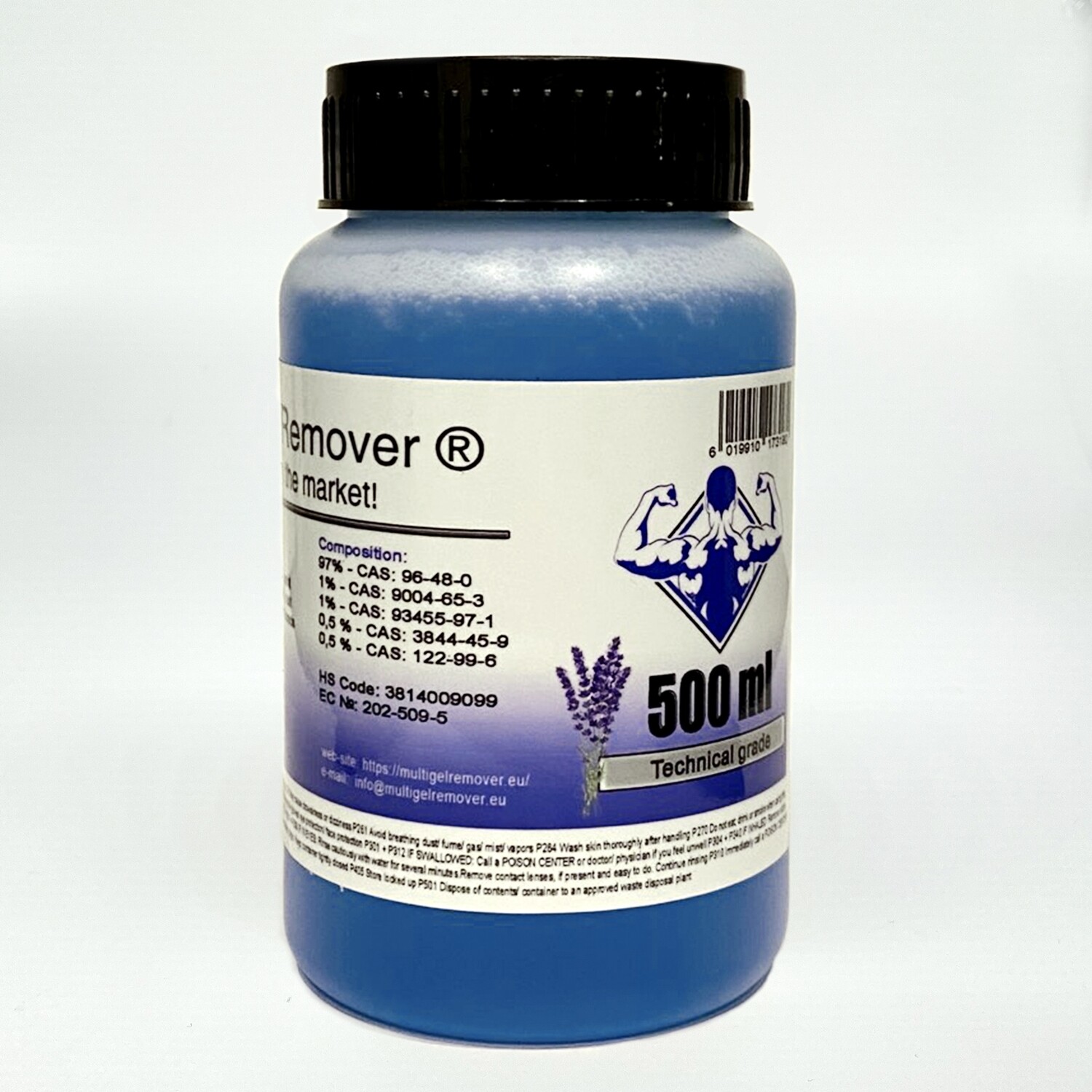Multi Gel Remover® 500 ml Technical grade Blue +1x 250ml Multi Gel Remover® for FREE Multi Gel Remover® 500 ml Technical grade Blue +1x 250ml Multi Gel Remover® for FREE