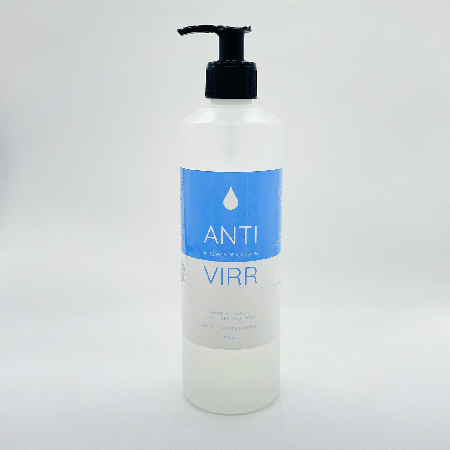 ANTI VIRR Disinfectant hand gel 70% Alcohol 500ml ANTI VIRR Disinfectant hand gel 70% Alcohol 500ml