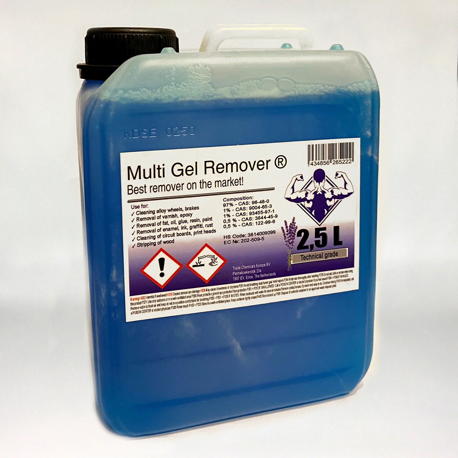 Multi Gel Remover® 10.000 ml Canister Best remover Your Multi Gel