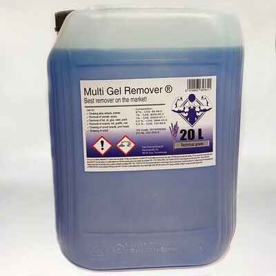 Multi Gel Remover® 20.000 ml Technical Blue Canister Multi Gel Remover® 20.000 ml Technical Blue Canister