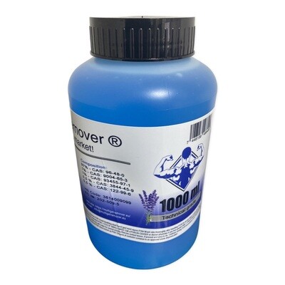 Multi Gel Remover® 1000 ml Technical grade Blue + Free 250ml MGR included in every order, limit one per order.