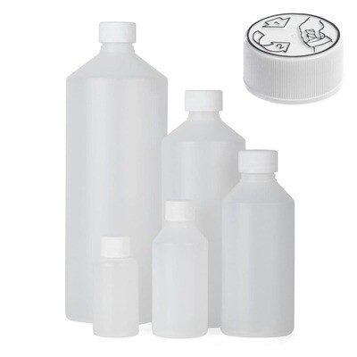 BOTTELS / CANISTERS HDPE