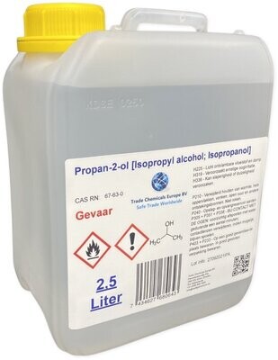 Isopropanol (IPA) - 99.9% pure - 2,5 Liter Canister Isopropanol (IPA) - 99.9% pure - 2,5 Liter Canister