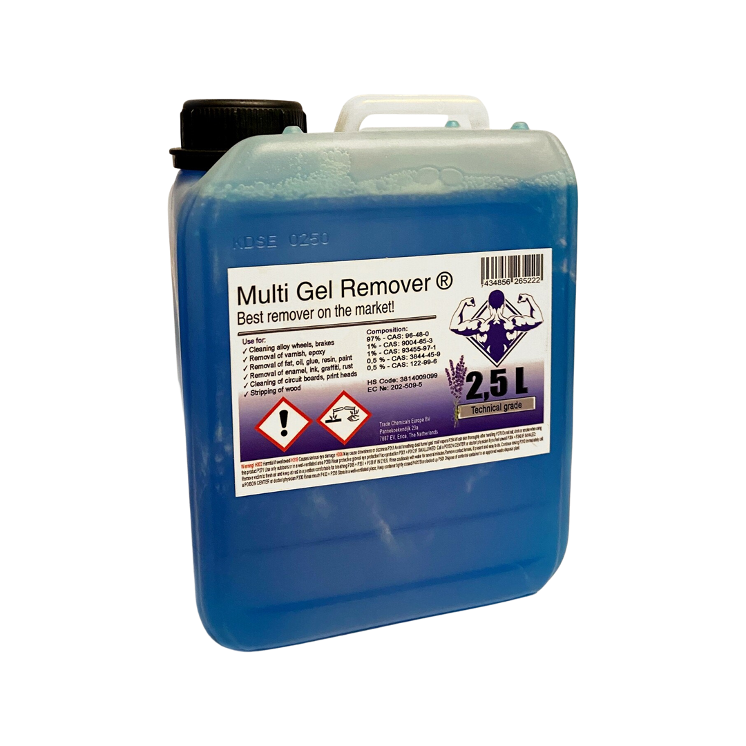 Multi Gel Remover® 2.500 ml Technical Blue Canister + 1x 250ml MGR Free with every order!