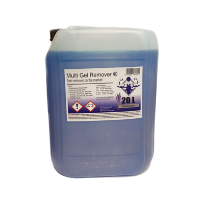 Multi Gel Remover® 20.000 ml Technical Blue Canister + Free 250ml MGR included in every order, limit one per order.