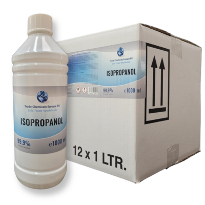 Isopropanol - Isopropyl - Alcohol - IPA - 99.9% pure 12x1000 ml Isopropanol - Isopropyl - Alcohol - IPA - 99.9% pure 12x1000 ml