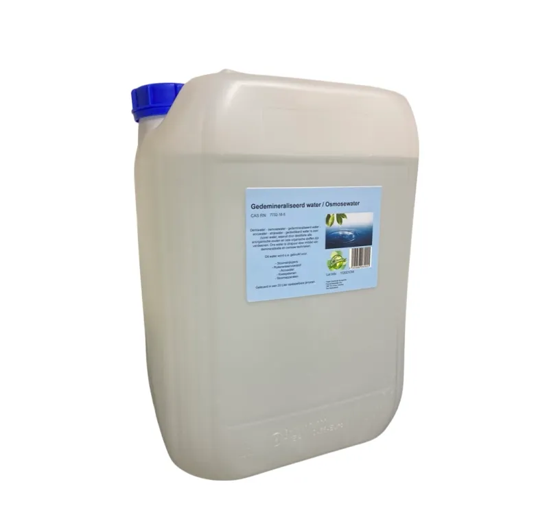 Demi water, Osmosis water, Battery water, Ironing water 20 liters