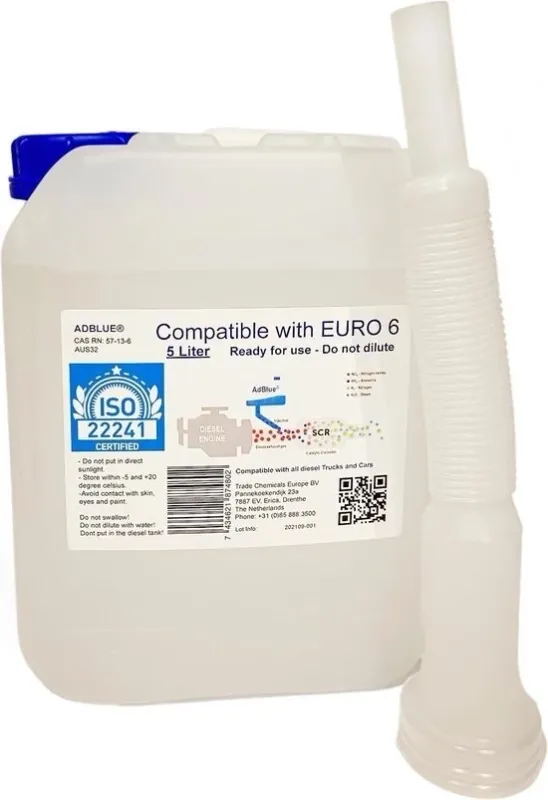ADBLUE® 5 Liter (INCLUDING SPOUT) For all car brands