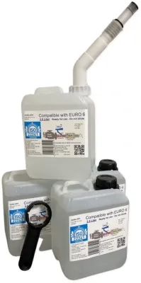 AdBlue® 4×2.5L High-Purity DEF – ISO 22241 Certified Urea Solution With Pouring Spouts (4-Pack)