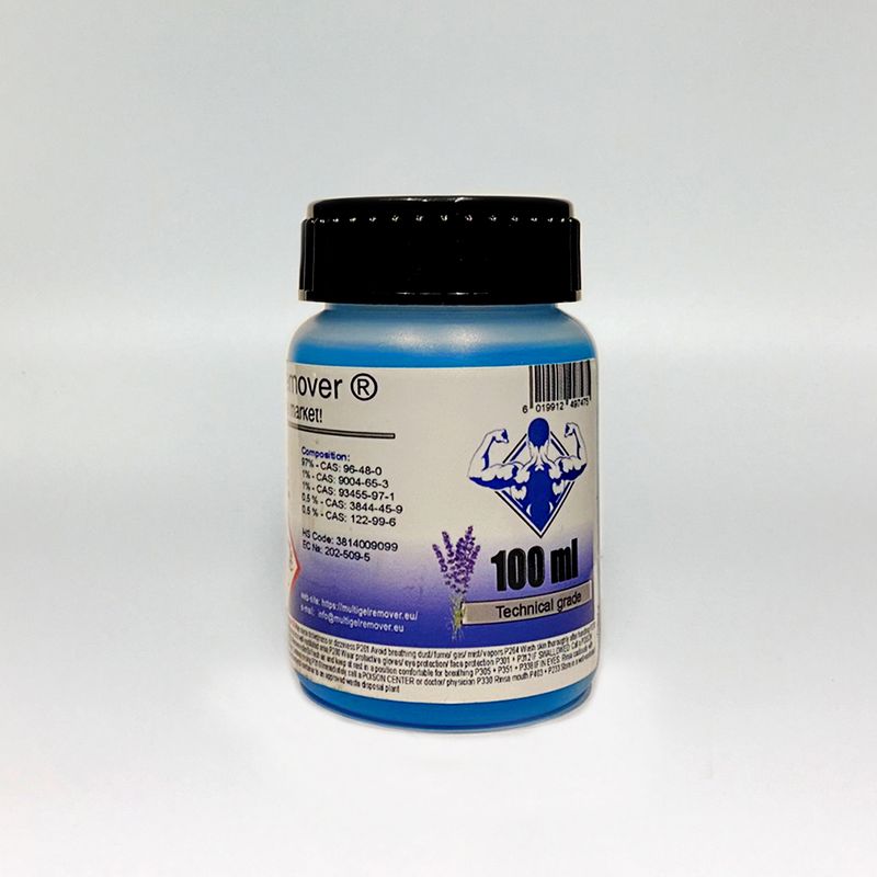 Multi Gel Remover® 100 ml Technical grade Blue Multi Gel Remover® 100 ml Technical grade Blue