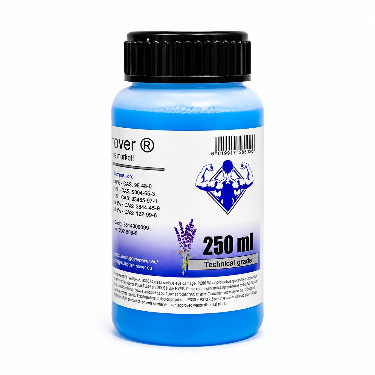 Multi Gel Remover® 250 ml Technical grade Blue Multi Gel Remover® 250 ml Technical grade Blue