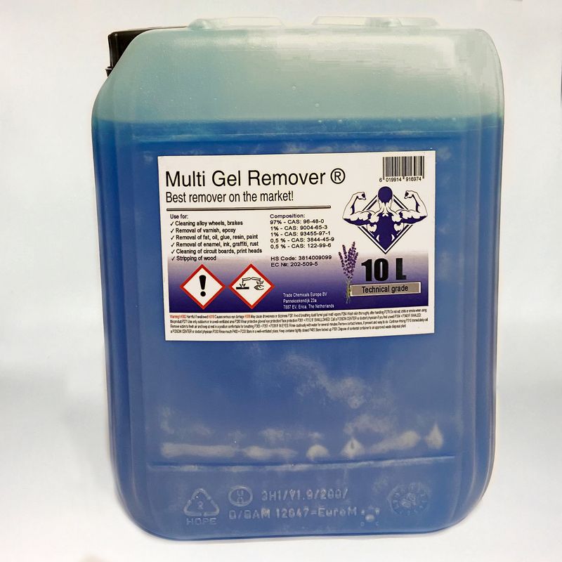 Multi Gel Remover® 10.000 ml Technical Blue Canister Multi Gel Remover® 10.000 ml Technical Blue Canister