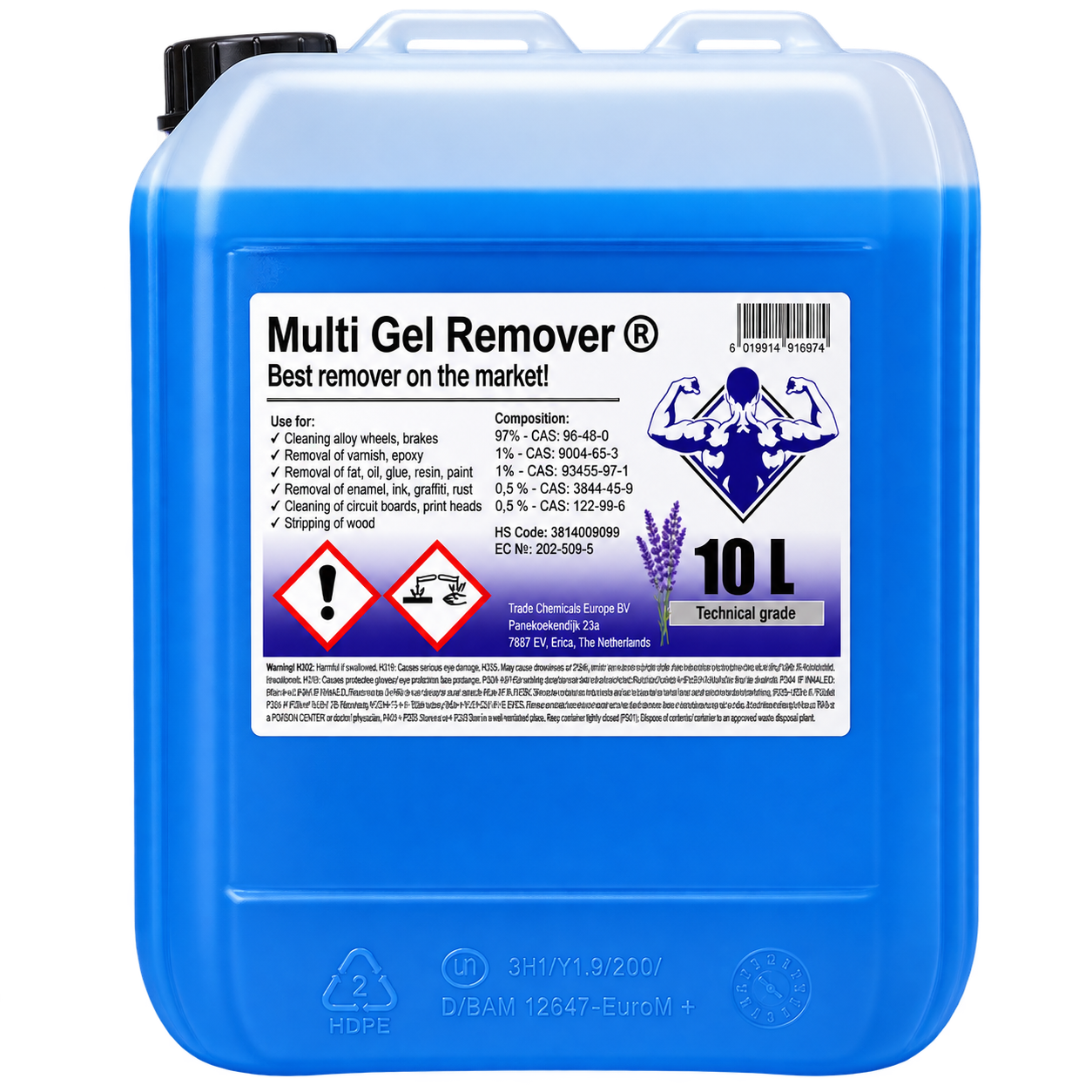 Multi Gel Remover® 10.000 ml Technical Blue Canister