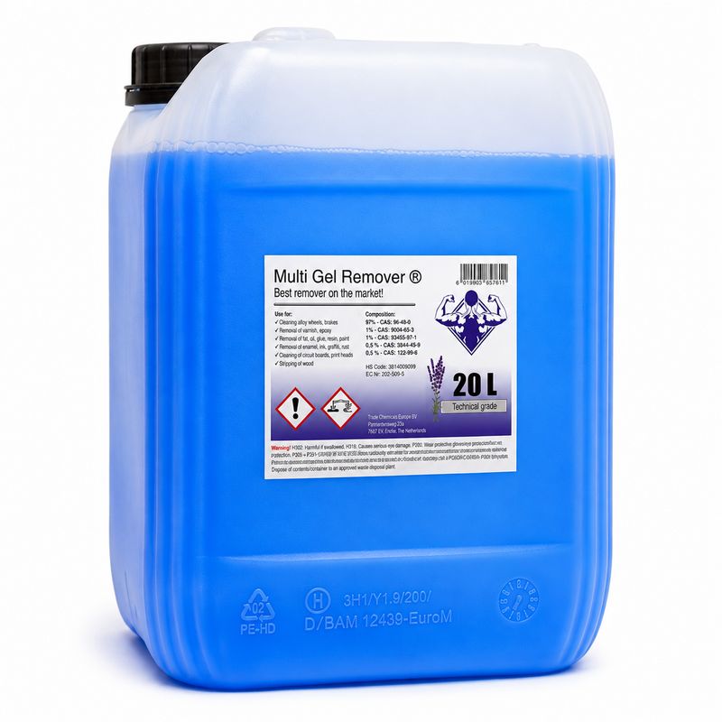 Multi Gel Remover® 20.000 ml Technical Blue Canister Multi Gel Remover® 20.000 ml Technical Blue Canister