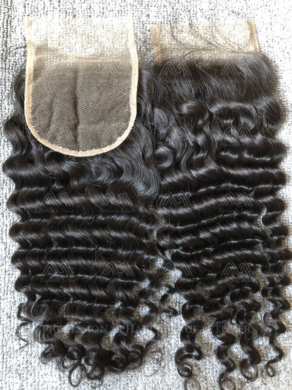 Mink Hair Deep 4x4 Closure