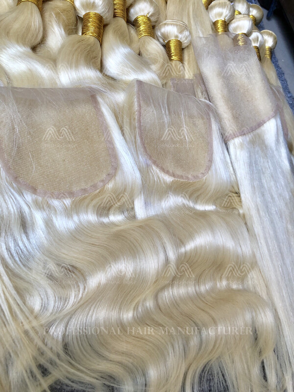 Blonde Color Body 4x4 Closure