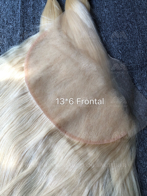 Blonde Hair Straight/body 13x6 HD Frontal