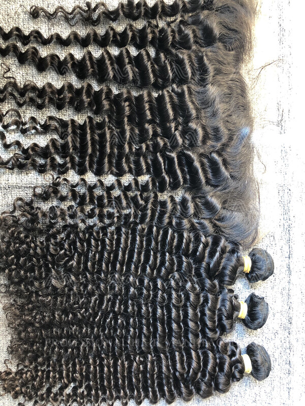 Raw Hair Deep Wave 13x4 Frontal