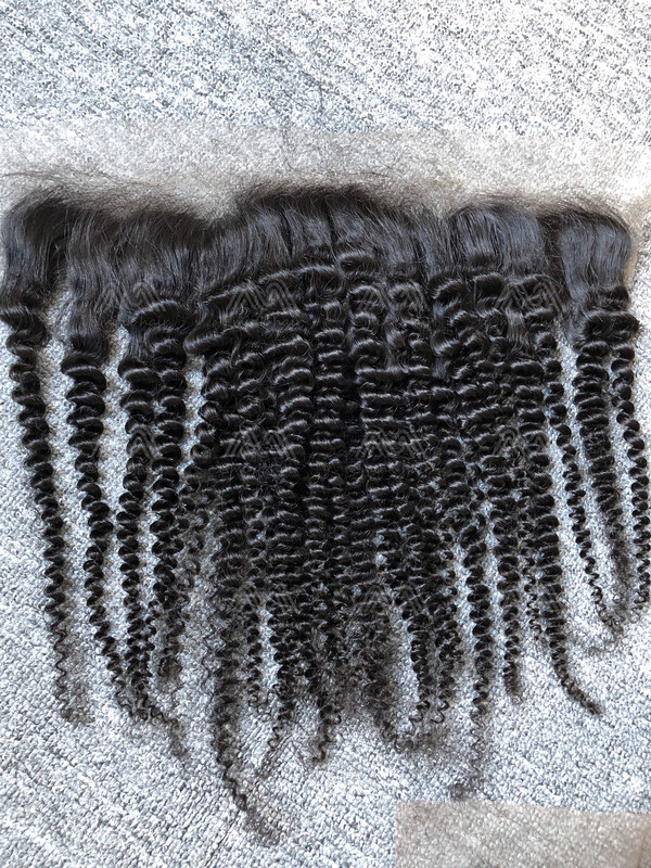 Mink Hair Kinky Curly 13x4 Frontal