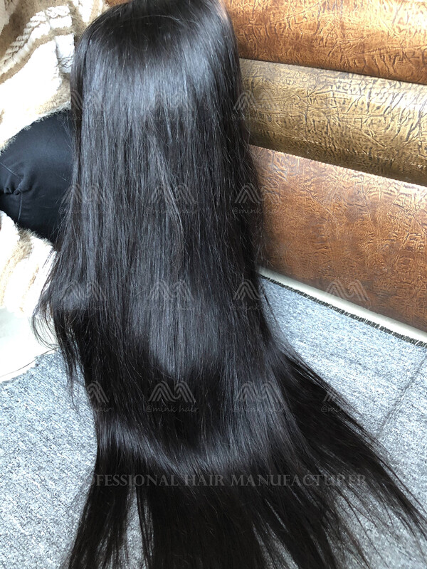 Mink Hair Straight 13x4 Frontal Wig